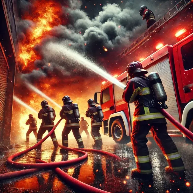 Équipements de lutte incendie à Montpellier
